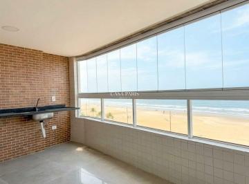 Apartamento · 107m² · 3 Quartos · 2 Vagas · Apartamento à venda no Jardim Imperador, Praia Grande, com vista para o mar