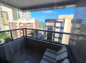 Apartamento · 129m² · 3 Quartos · 1 Vaga · Apartamento 3 Quartos e Varanda com Vista Mar à venda na Ponta Verde no Edf Ébano