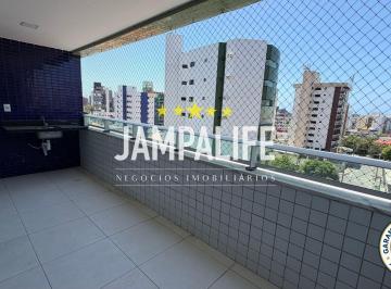 Apartamento · 131m² · 3 Quartos · 3 Vagas · Apartamento de 131,5 m² com vista mar e varanda gigante - Jardim Oceania
