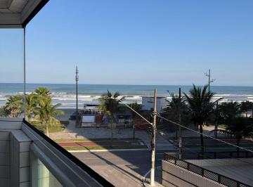 Apartamento · 71m² · 2 Quartos · 1 Vaga · Apartamento 2 Dormitórios com Suíte, 2 Varandas e Vista Mar - Caiçara, Praia Grande/SP
