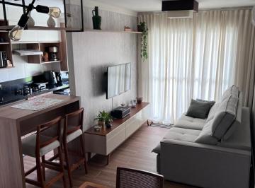 Apartamento · 60m² · 2 Quartos · 1 Vaga · Brisa da Matas Jatobás - Apartamento à venda com 2 dormitórios no Balneário Tropical em Paulínia-SP