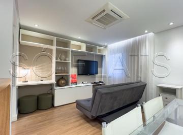 Apartamento · 37m² · 1 Quarto · 1 Vaga · Flat para venda em Jardins de 37.00m² com 1 Quarto, 1 Suite e 1 Garagem
