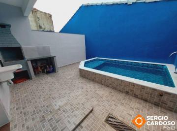 Casa · 2 Quartos · 2 Vagas · CASA NOVA 2 QUARTOS SUÍTE PISCINA LADO SERRA ITANHAÉM SP
