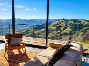 Casa · 505m² · 4 Quartos · 6 Vagas · Casa de Alto Padrão em Gonçalves, MG: Conheça a Casa Refúgio 1400