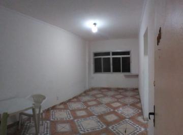 Apartamento de 1 quarto, São Vicente · Sala Living Ampla em Prédio na Praia