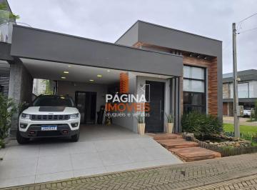Casa · 150m² · 3 Quartos · 3 Vagas · Página 1 Imóveis anuncia ótima opção de Casa à Venda em Condomínio no Bairro Fátima, Canoas