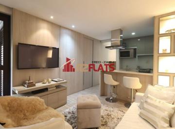 Apartamento · 49m² · 1 Quarto · 1 Vaga · Flat com ótimo preço no bairro Moema. Confira!