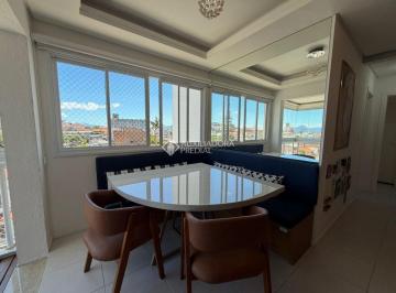 Apartamento · 69m² · 2 Quartos · 1 Vaga · Último Andar em Coqueiros | 2 Dorms + Suíte | Vaga Livre | Churrasqueira na Sacada