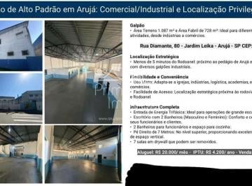 c1d83c88fd9cb6346d384aab9c1d7095407d205c · Galpão de Alto Padrão em Arujá – Comercial e Industrial