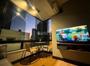 Apartamento · 27m² · 1 Quarto · .Apartamento 01 dormitório na Dr Mauricio Cardoso Apartamento 100% mobiliado