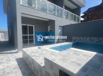Casa · 2 Quartos · 2 Vagas · Sobrado com 2 quartos, Jardim Bopiranga, Itanhaém - R$ 465 mil, Cod: 11370