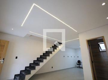 Sobre o imóvel: Excelente sobrado novo, moderno e com acabamento de alto padrão, · Casa à Venda - Jardim Alvorada, 3 Quartos, 115 m² - Santo André