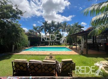Casa · 474m² · 5 Quartos · 8 Vagas · Imperdível: Casa de luxo com 5 quartos e 5 suítes no Barão Geraldo, Campinas-SP - 474m², 8 vagas!