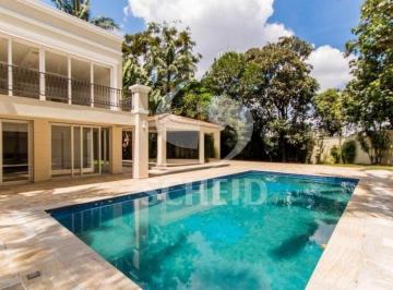 Casa · 1100m² · 4 Quartos · 6 Vagas · Casa à venda ou para alugar com 4 quartos, sendo 4 suítes, no condomínio Chacara Flora, São Paulo