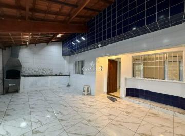 Casa · 110m² · 3 Quartos · 2 Vagas · Casa com 3 quartos e churrasqueira à venda no Tupi, Praia Grande