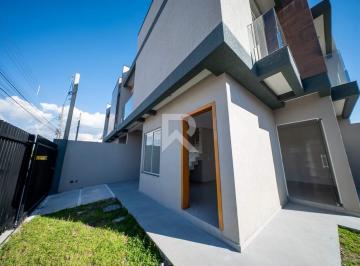 Casa · 93m² · 3 Quartos · 2 Vagas · Sobrado Novo com Quintal e Churrasqueira, 3 Quartos e 2 Vagas à Venda, 98,66 m² - Campo Comprido - C