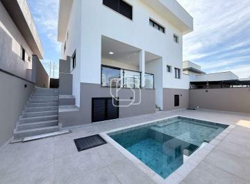 Piscina · Casa de Condomínio em Salto para aluguel Residencial Central Parque - SP | 3 quartos Área total 313,