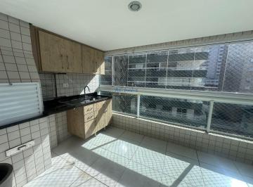 Apartamento · 140m² · 3 Quartos · 2 Vagas · Apartamento 3 suites para locação em Canto do Forte - Praia Grande