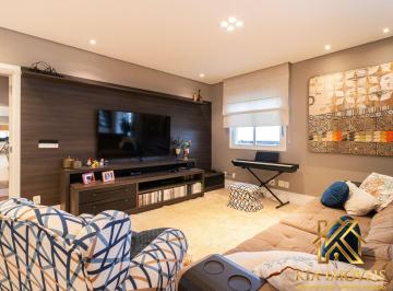 Apartamento · 201m² · 3 Quartos · 4 Vagas · Condomínio Terracos Tambore - Apartamento à venda no Terraços Tamboré – 201 m², 3 suítes e 4 vagas