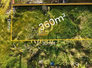 Terreno · 360m² · Terreno inteiro com 360m² já limpo na Barra do Saí - Itapoá