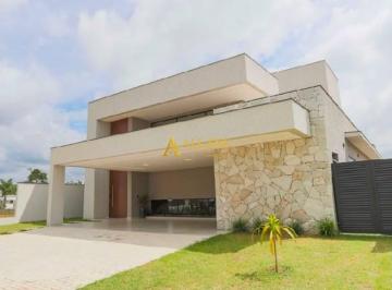 23859f9a50d722b50f4d800c2147e4cc1f60f837 · Casa com 4 dormitórios à venda, 393 m² por R$ 2.410.000,00 - Condomínio Evidence Residencial - Araço