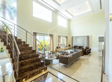 Casa · 1587m² · 5 Quartos · 6 Vagas · Venda Casa Luxuosa em Tamboré - Villa Solaia