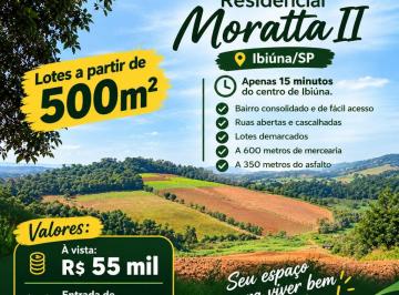Terreno , Ibiúna · Residencial Moratta II – Ibiúna/SP
