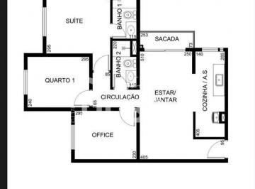 Apartamento · 61m² · 3 Quartos · 1 Vaga · Vendo Ágio Now Milão