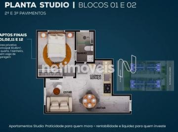 Apartamento · 30m² · 1 Quarto · STUDIO À VENDA ED. METRÓPOLE