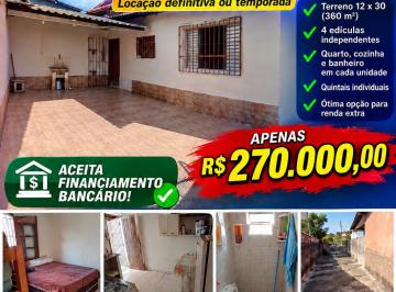 Casa de 4 quartos, Mongaguá · VENDE-SE UM IMÓVEL COM  4 EDÍCULAS NO MESMO TERRENO
