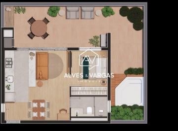 Apartamento de 1 quarto, Curitiba · Apartamento Garden 1 quarto a venda no Juvevê