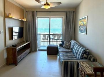 Apartamento · 60m² · 1 Quarto · 1 Vaga · Apartamento Beira-Mar à Venda ou Locação no Jardim Real - Porteira Fechada