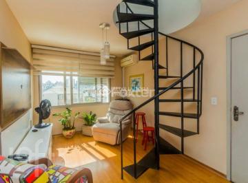 Apartamento · 103m² · 2 Quartos · 1 Vaga · Cobertura área total de 127,95 m², este imóvel dispõe de 2 dormitórios, 1 banheiro social e uma vaga