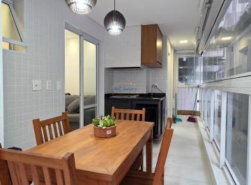 Apartamento · 59m² · 1 Quarto · 1 Vaga · Apartamento 1 dorm sendo 1 suíte no Canto do Forte - Praia Grande