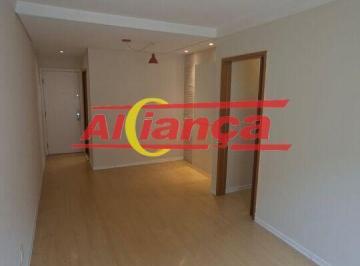 Apartamento · 64m² · 2 Quartos · 1 Vaga · Apartamento 64m², com 2 quartos para locação em Centro - Guarulhos