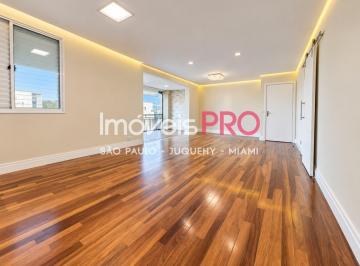 Apartamento · 125m² · 3 Quartos · 3 Vagas · Apartamento Reformado no Brooklin Paulista | Andar Alto, Sol da Manhã e 3 Dorms (1 Suíte com Closet)