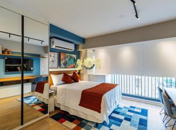 Apartamento · 27m² · 1 Quarto · Apartamento mobiliado para alugar na Vila Madalena| 27m² | 1 Dormitório | Próximo à Estação Vila Mad