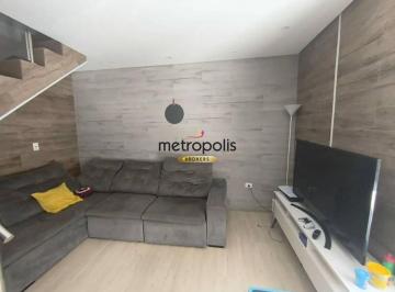 Sala · Sobrado com 2 dormitórios à venda, 110 m² por R$ 495.000,00 - Santa Teresinha - Santo André/SP