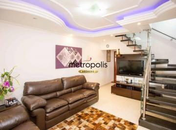 Sala · Sobrado com 4 dormitórios à venda, 207 m² por R$ 752.000,00 - Vila Nogueira - Diadema/SP