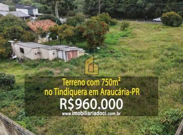 5216d2124c47161a5948df83350e9e0bca14c3e2 · Terreno com 750m² no Tindiquera em Araucária/PR  - À venda por R$960.000,00