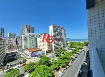 6def1c3316049b4c1c12898fb98e98bc842e2609 · Apartamento com 1 dormitório à venda, 63 m² por R$ 450.000,00 - José Menino - Santos/SP