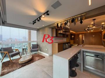 2edd0c4051d1e0131ef2d667fb675cba5b5b7b6a · Apartamento com 3 dormitórios para alugar, 119 m² por R$ 11.850,00/mês - Ponta da Praia - Santos/SP