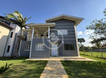 Casa · 750m² · 4 Quartos · 4 Vagas · Casa Condomínio, terreno 1000m2, 4 dorm/2 suítes, escritório, salão de festa, gramado