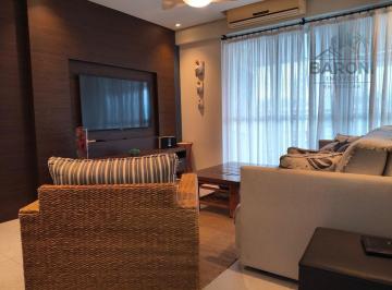 sala de tv · Apartamento à venda na Riviera, Bertioga-SP: 3 suítes, 2 salas, 4 banheiros, 2 vagas de garagem, 127