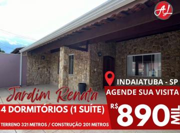 Casa de 3 quartos, Indaiatuba · Casa A Venda Com 4 Dormitórios - Indaiatuba - SP!