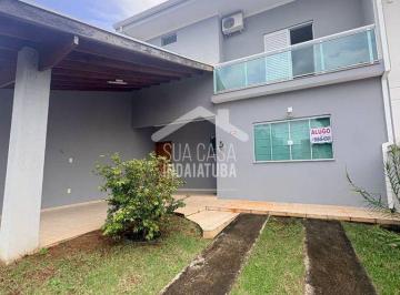 Casa · 165m² · 3 Quartos · 2 Vagas · Sobrado com 3 suítes para locação no Villagio de Itaici