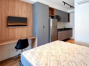 Apartamento de 1 quarto, São Paulo · Apartamento studio para alugar mobiliado no Air Brooklin próx. metrô, Aeroporto, Ibirapuera, Itaim