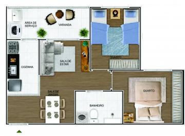 Apartamento · 47m² · 2 Quartos · 1 Vaga · Apartamento para venda em Jurubatuba de 47.00m² com 2 Quartos e 1 Garagem