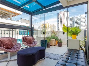 Apartamento · 239m² · 2 Quartos · 3 Vagas · Cobertura para venda em Bigorrilho de 239.00m² com 2 Quartos, 1 Suite e 3 Garagens