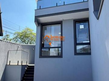 Casa · 80m² · 2 Quartos · 2 Vagas · Sobrado com 2 dormitórios à venda, 80 m² por R$ 520.000,00 - Jardim Zélia - Itaq